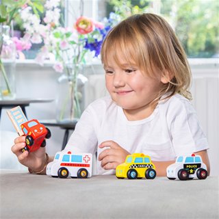 Vehicles set - 4 pieces